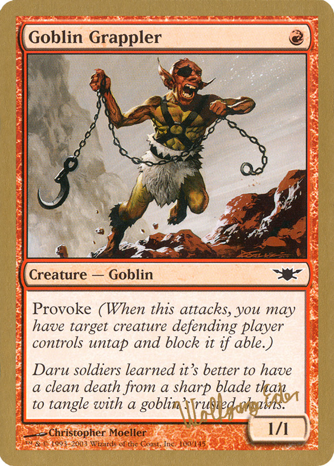 Goblin Grappler (Wolfgang Eder) [World Championship Decks 2003] | Gaming Infinity