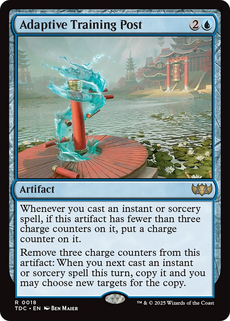 Adaptive Training Post [Tarkir: Dragonstorm Commander] | Gaming Infinity