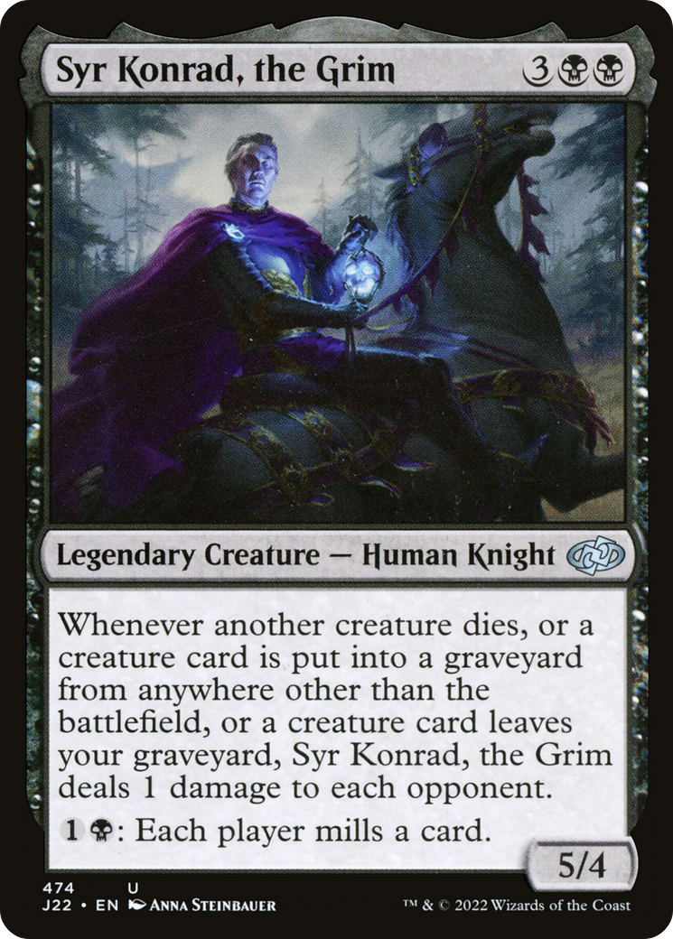 Syr Konrad, the Grim [Jumpstart 2022] | Gaming Infinity