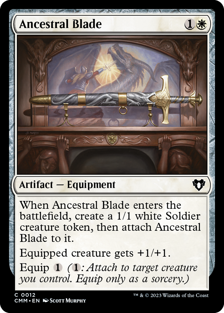 Ancestral Blade [Commander Masters] | Gaming Infinity