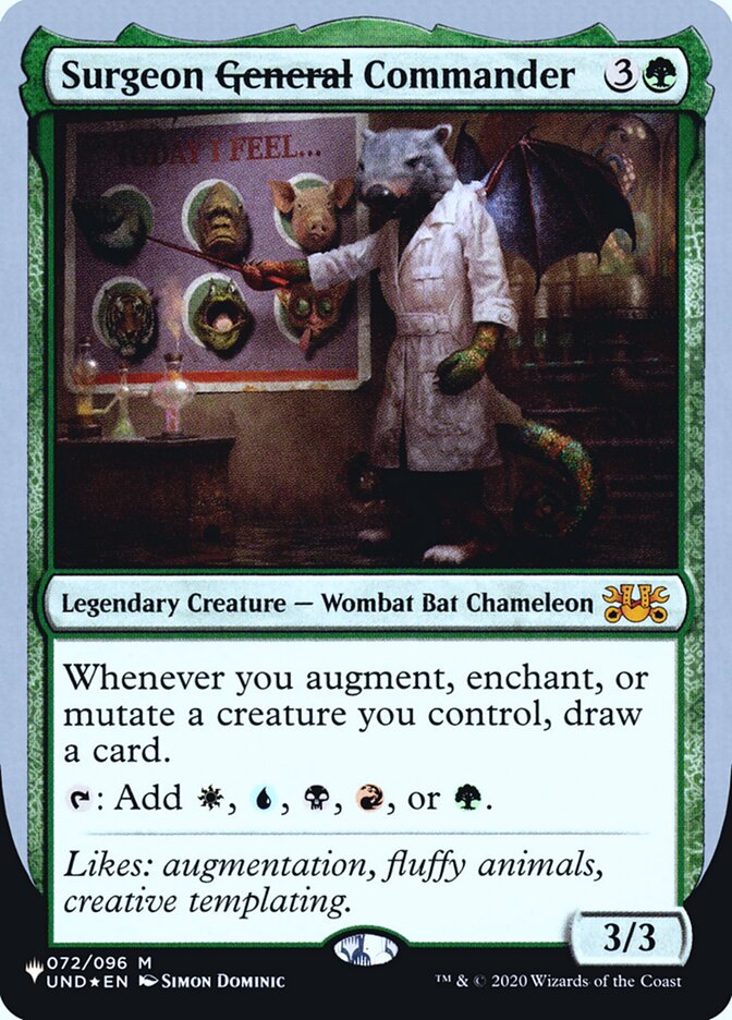 Surgeon General Commander (Unfinity Foil Edition) [The List] | Gaming Infinity