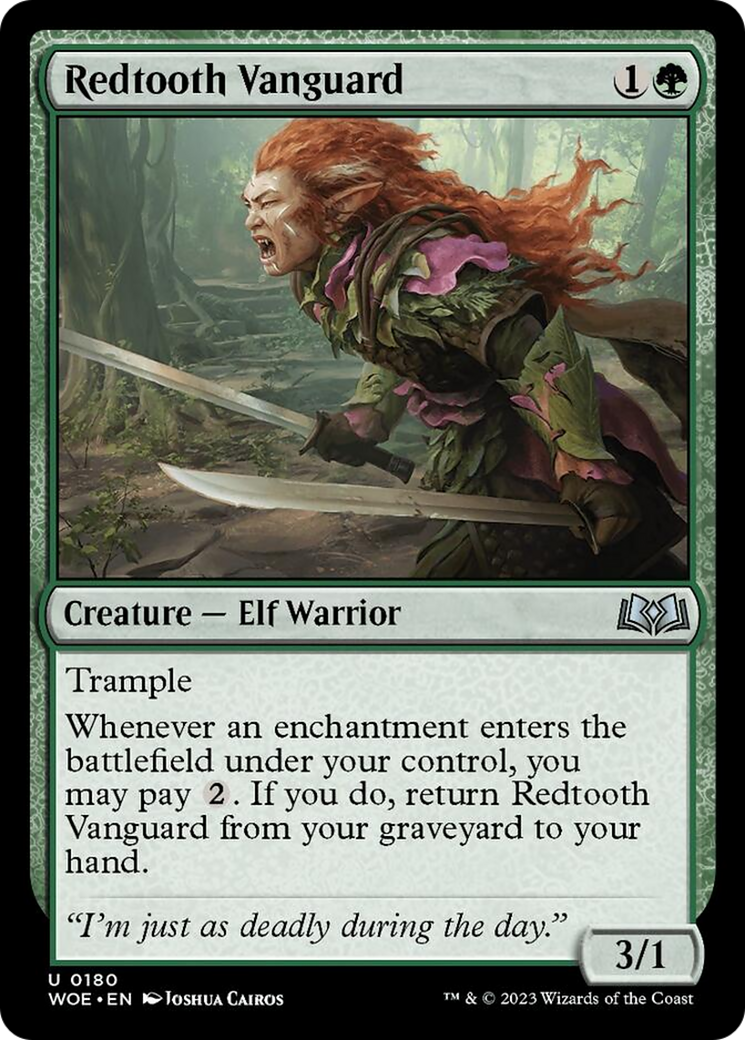 Redtooth Vanguard [Wilds of Eldraine] | Gaming Infinity