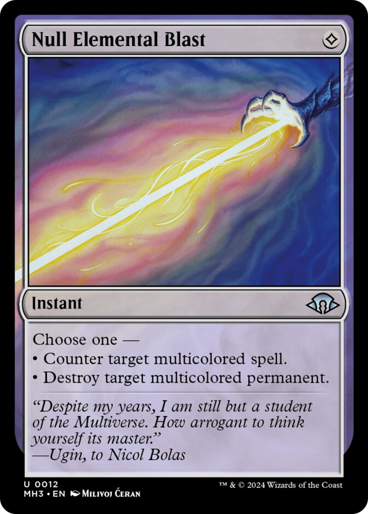 Null Elemental Blast [Modern Horizons 3] | Gaming Infinity