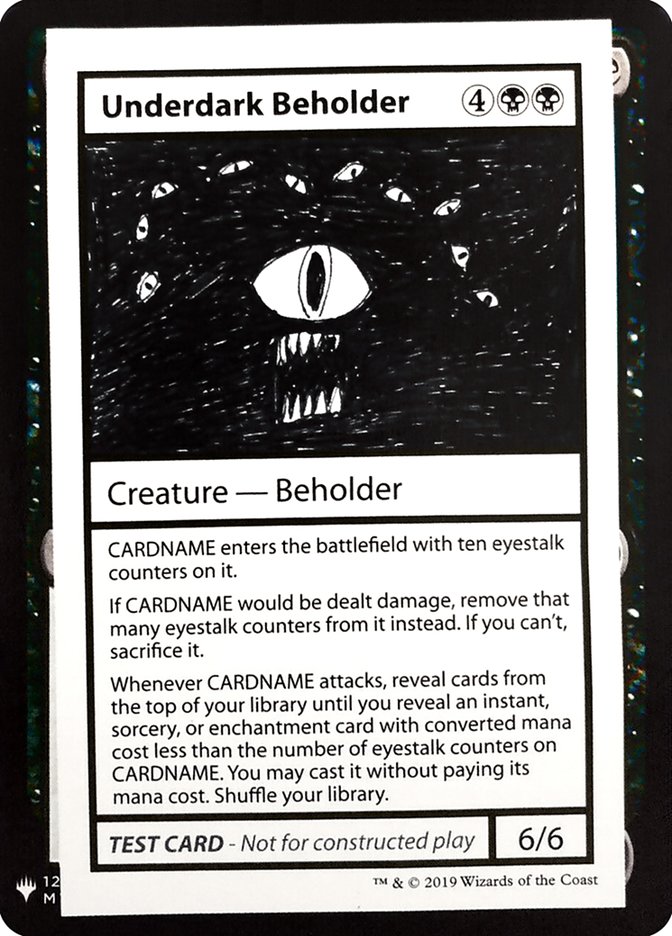 Underdark Beholder [Mystery Booster Playtest Cards] | Gaming Infinity