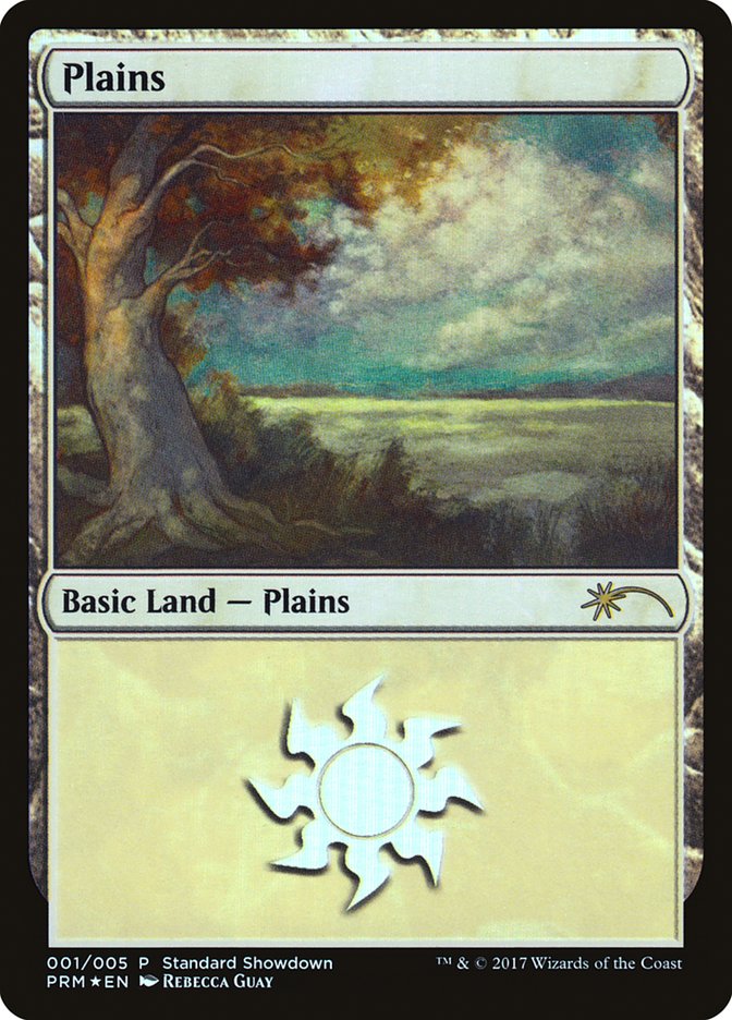 Plains (Rebecca Guay) [Standard Showdown Promos] | Gaming Infinity