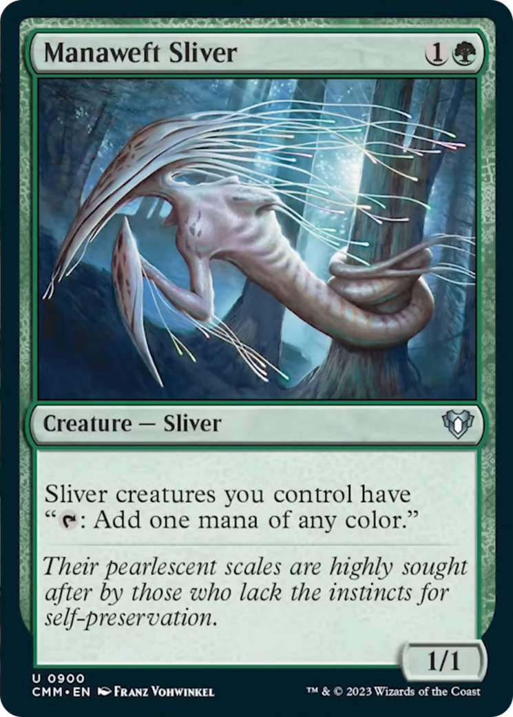 Manaweft Sliver [Commander Masters] | Gaming Infinity