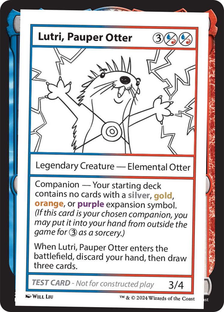 Lutri, Pauper Otter [Mystery Booster 2 Playtest Cards] | Gaming Infinity