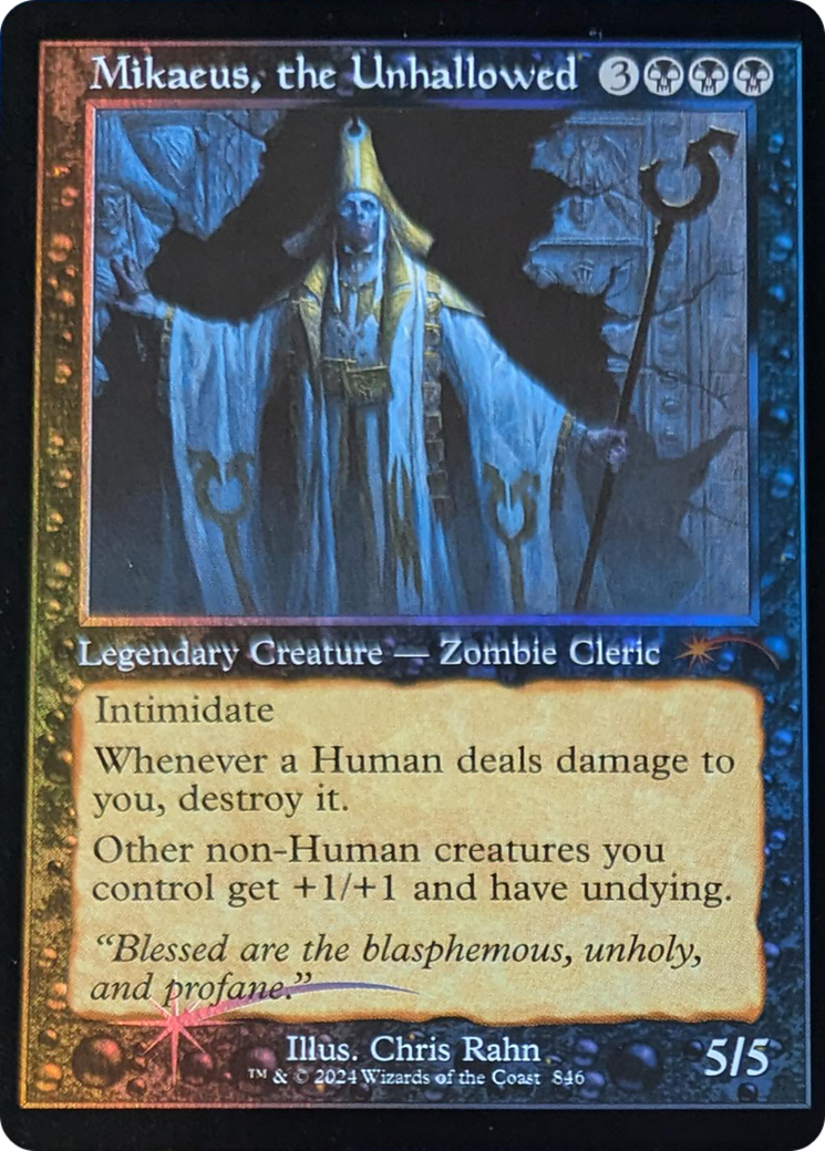 Mikaeus, the Unhallowed (Retro Frame) [Secret Lair Drop Series] | Gaming Infinity