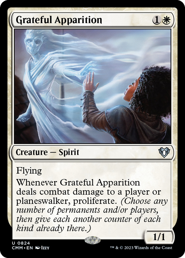 Grateful Apparition [Commander Masters] | Gaming Infinity