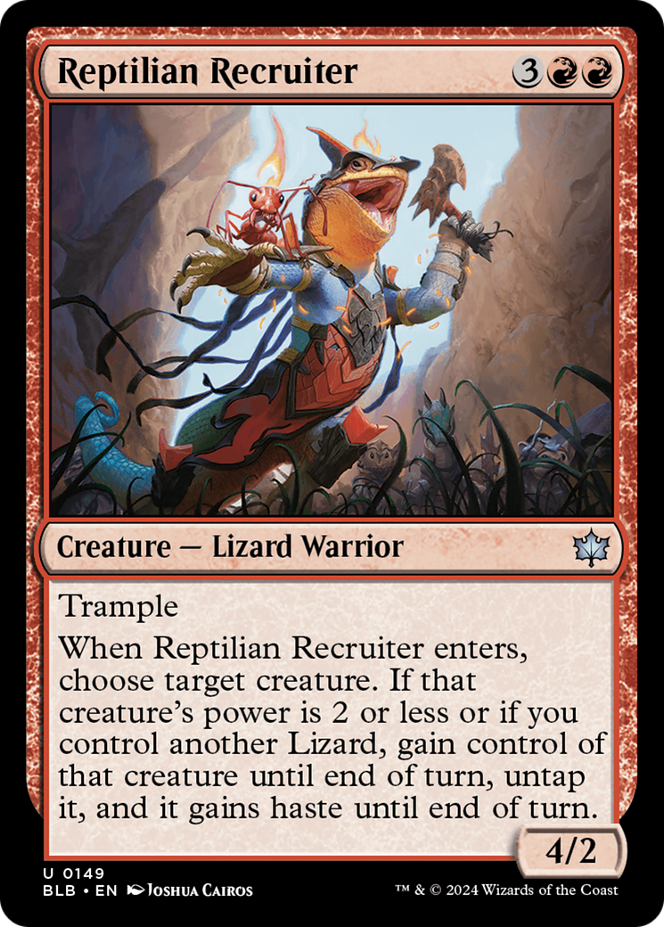 Reptilian Recruiter [Bloomburrow] | Gaming Infinity