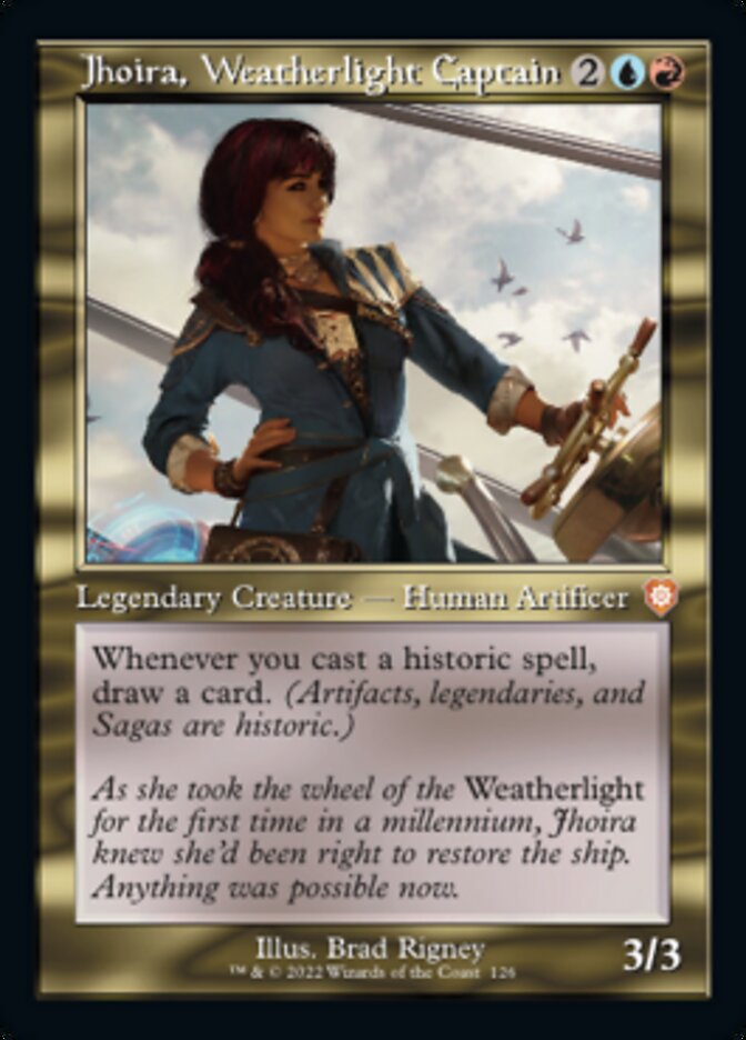 Jhoira, Weatherlight Captain (Retro) [The Brothers' War Commander] | Gaming Infinity