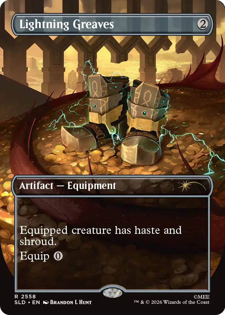 Lightning Greaves (2558) [Secret Lair Drop Series] | Gaming Infinity