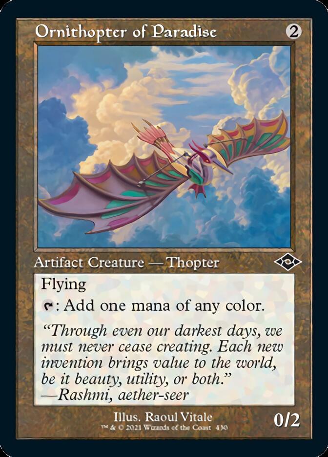 Ornithopter of Paradise (Retro) [Modern Horizons 2] | Gaming Infinity