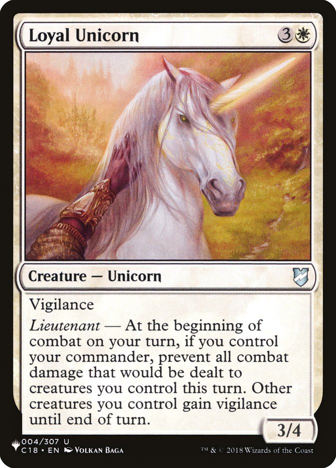 Loyal Unicorn [The List] | Gaming Infinity