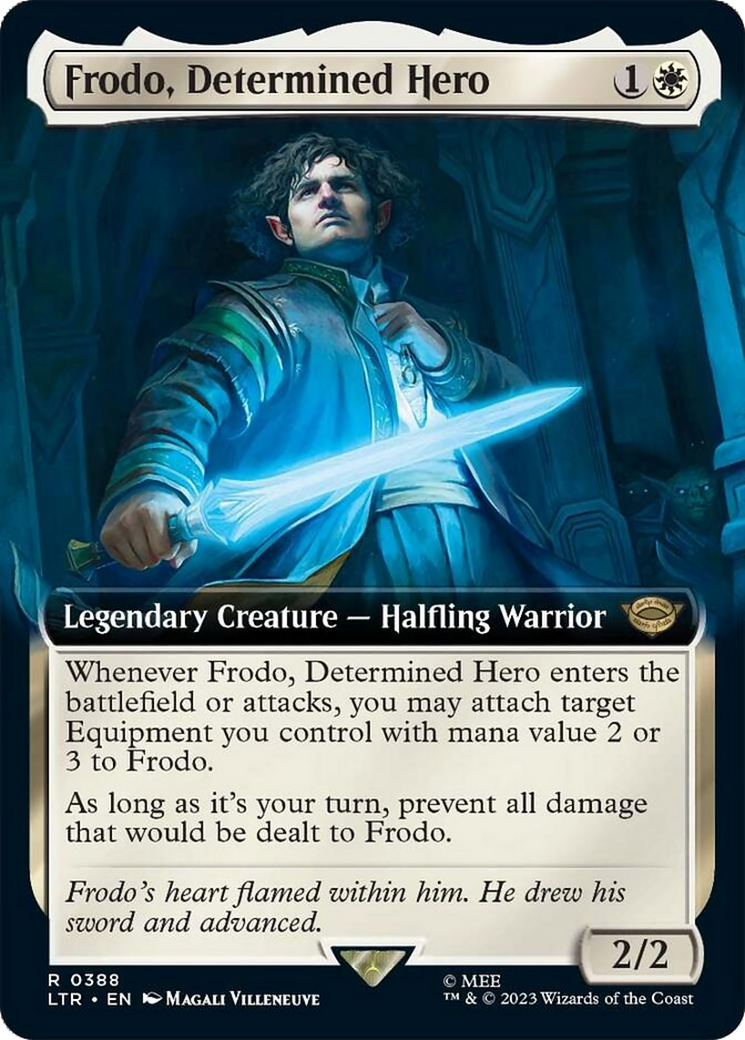 Frodo, Determined Hero (Extended Art) [The Lord of the Rings: Tales of Middle-Earth] | Gaming Infinity