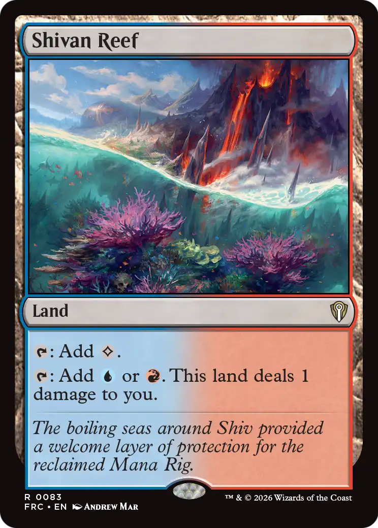 Shivan Reef [Reality Fracture Commander] | Gaming Infinity