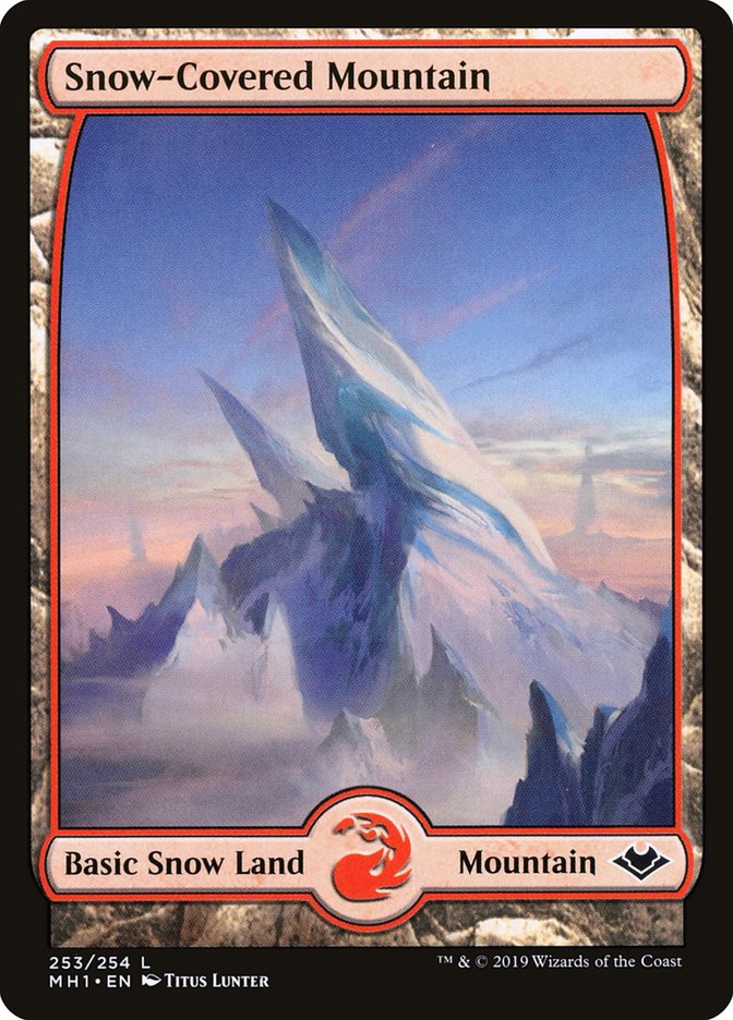 Snow-Covered Mountain [Modern Horizons] | Gaming Infinity