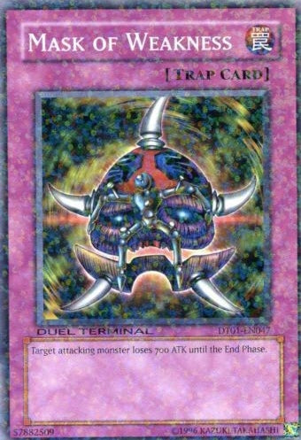 Mask of Weakness [DT01-EN047] Common | Gaming Infinity