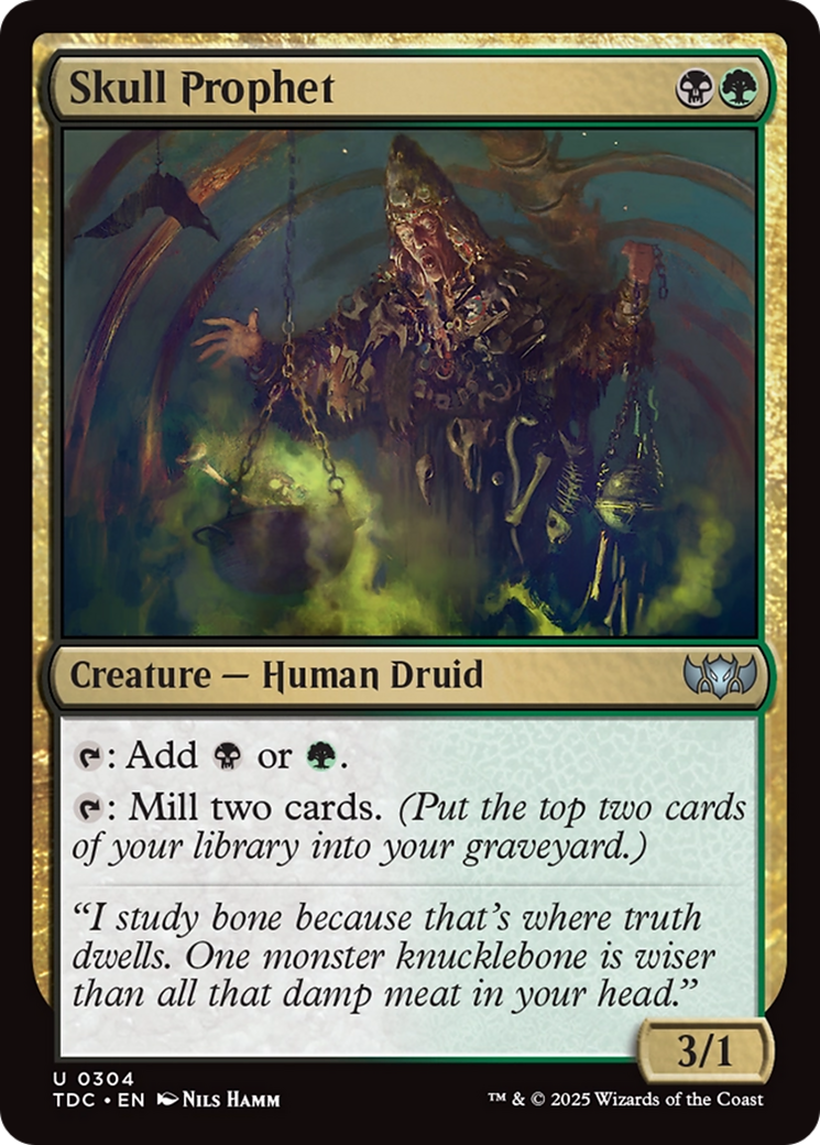 Skull Prophet [Tarkir: Dragonstorm Commander] | Gaming Infinity