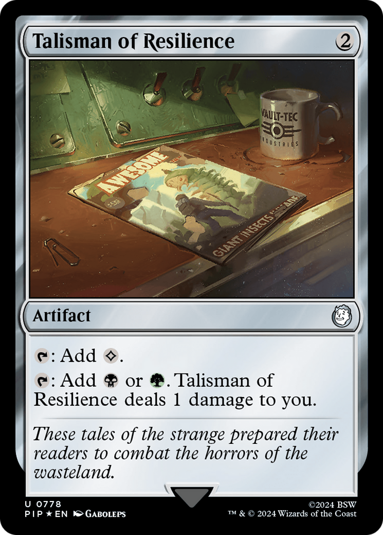 Talisman of Resilience (Surge Foil) [Fallout] | Gaming Infinity