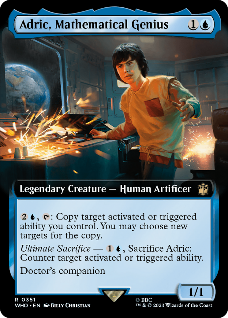 Adric, Mathematical Genius (Extended Art) [Doctor Who] | Gaming Infinity