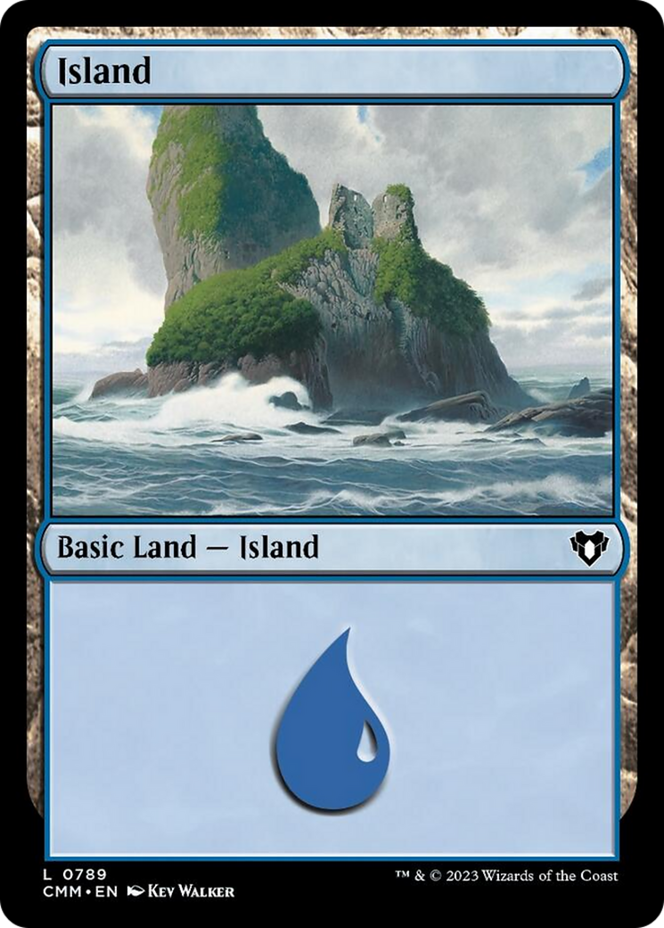 Island (789) [Commander Masters] | Gaming Infinity