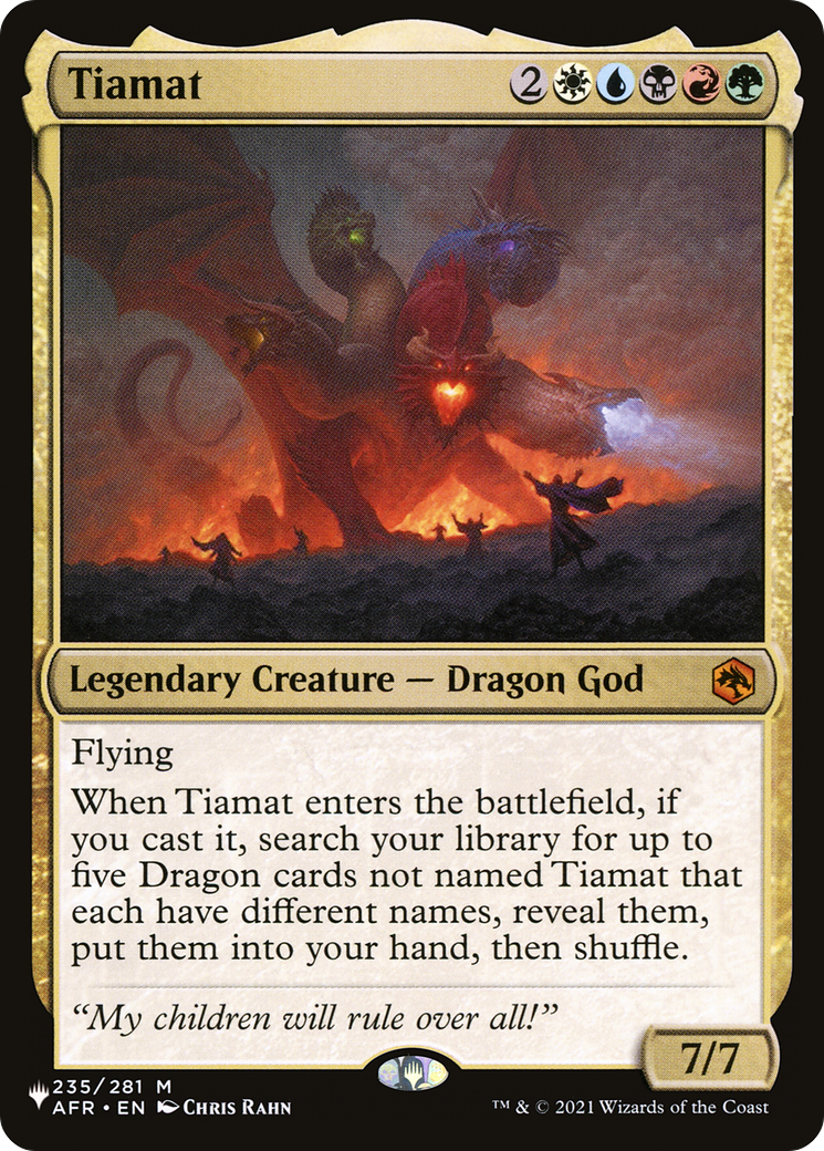 Tiamat [The List] | Gaming Infinity