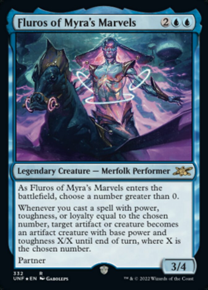 Fluros of Myra's Marvels (Galaxy Foil) [Unfinity] | Gaming Infinity