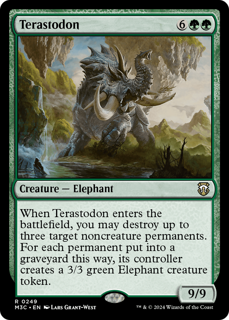 Terastodon (Ripple Foil) [Modern Horizons 3 Commander] | Gaming Infinity