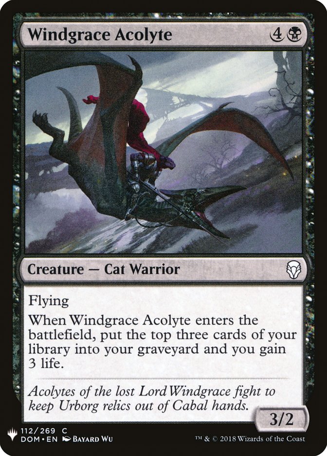 Windgrace Acolyte [Mystery Booster] | Gaming Infinity