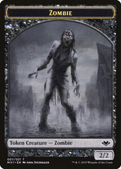 Angel (002) // Zombie (007) Double-Sided Token [Modern Horizons Tokens] | Gaming Infinity