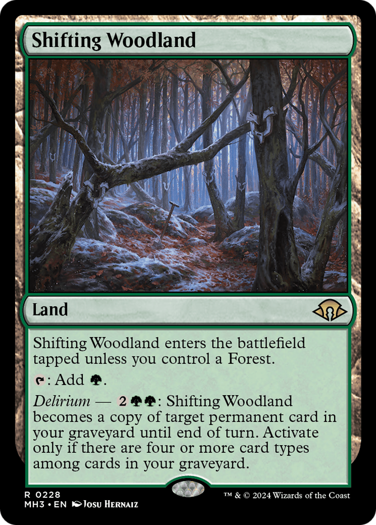 Shifting Woodland [Modern Horizons 3] | Gaming Infinity