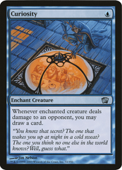 Curiosity (Oversized) [Eighth Edition Box Topper] | Gaming Infinity