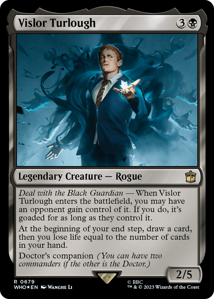 Vislor Turlough (Surge Foil) [Doctor Who] | Gaming Infinity