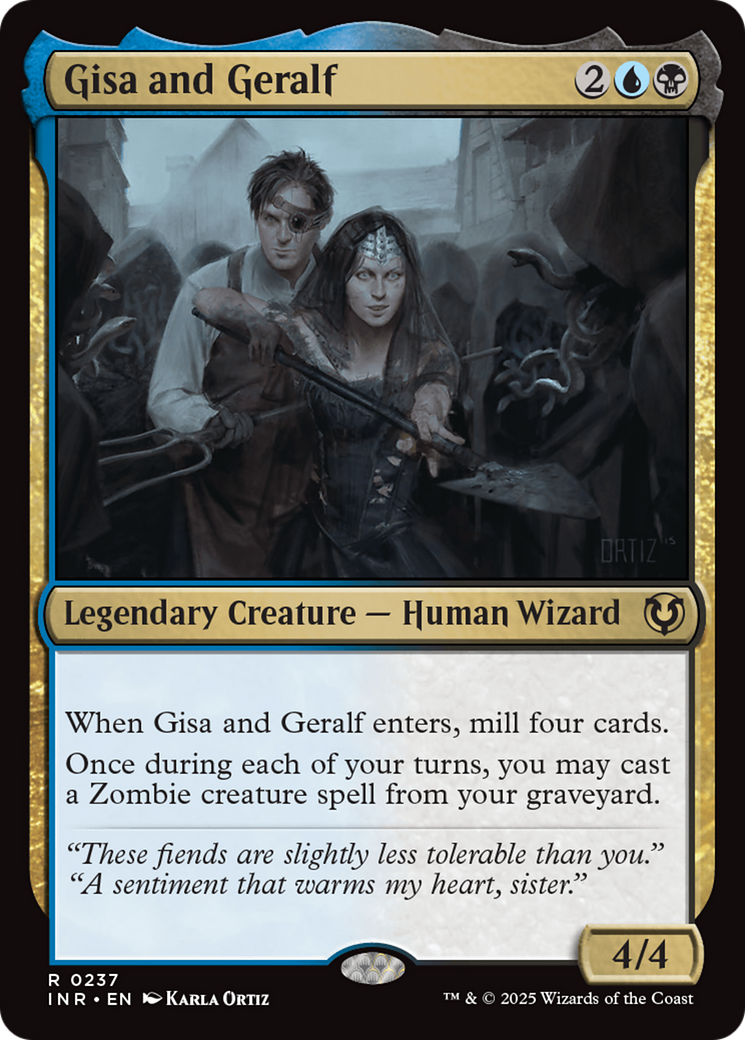 Gisa and Geralf [Innistrad Remastered] | Gaming Infinity