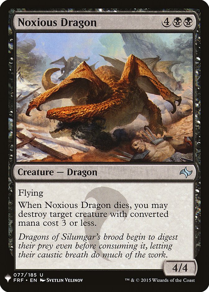 Noxious Dragon [Mystery Booster] | Gaming Infinity