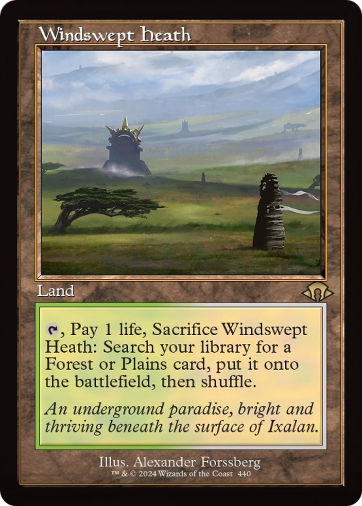 Windswept Heath (Retro) [Modern Horizons 3] | Gaming Infinity