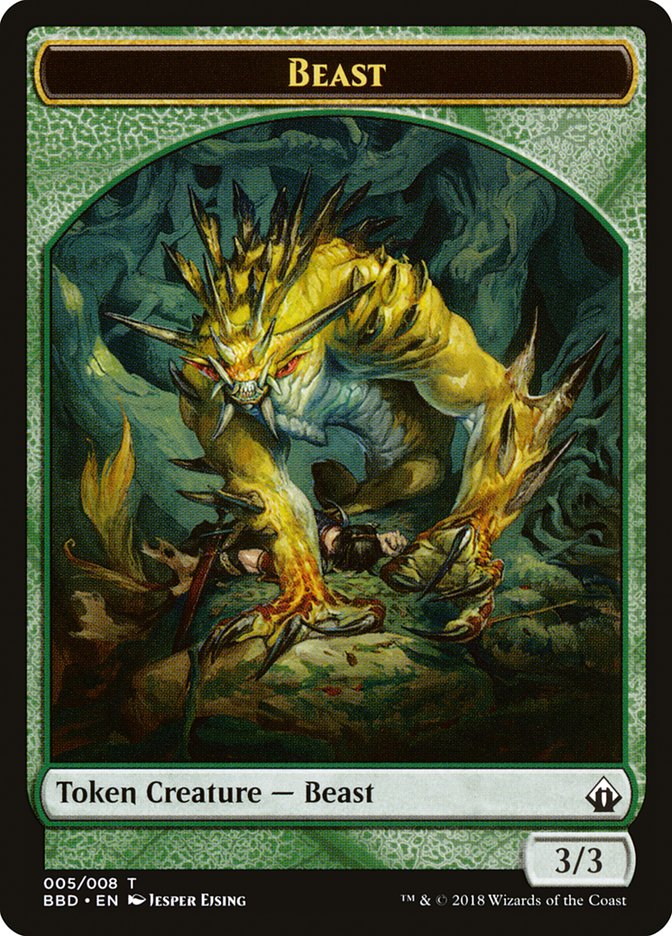 Beast Token [Battlebond Tokens] | Gaming Infinity