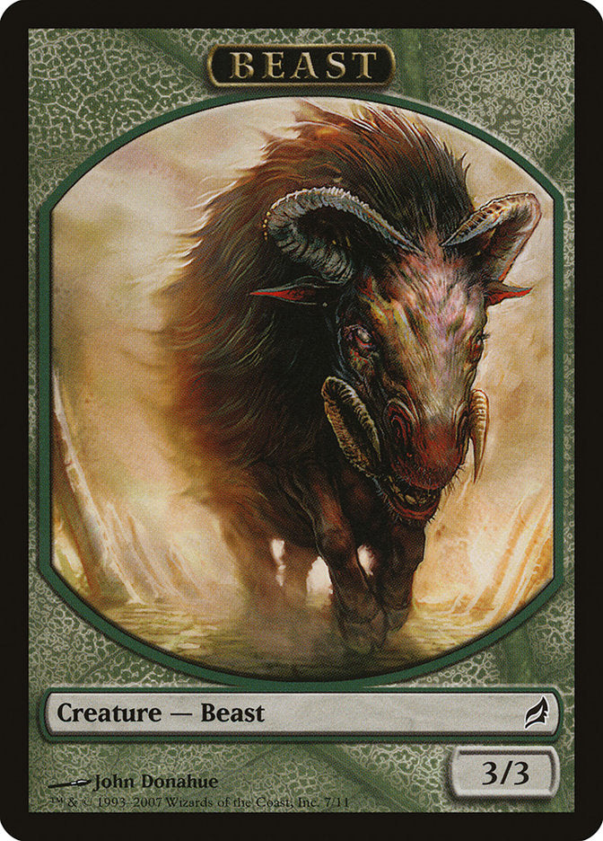 Beast Token [Lorwyn Tokens] | Gaming Infinity