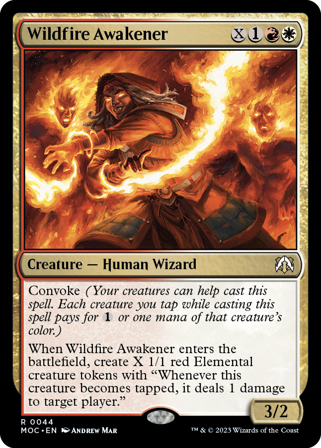 Wildfire Awakener [March of the Machine Commander] | Gaming Infinity