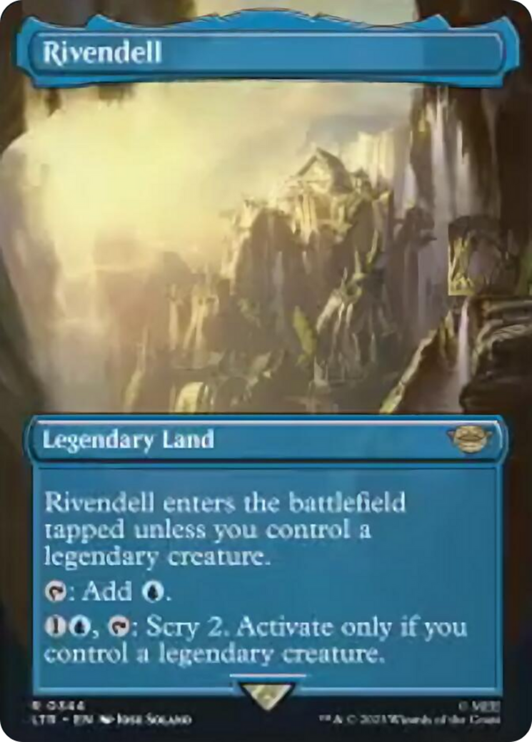 Rivendell (Borderless Alternate Art) [The Lord of the Rings: Tales of Middle-Earth] | Gaming Infinity