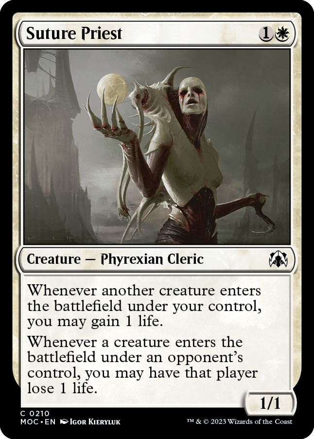 Suture Priest [March of the Machine Commander] | Gaming Infinity
