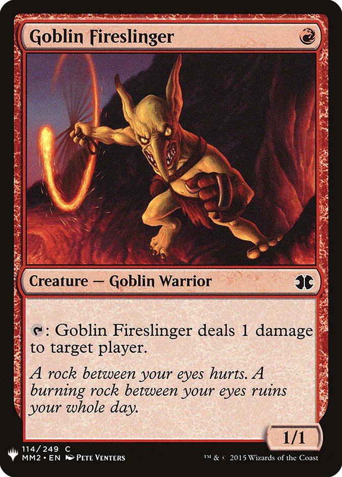 Goblin Fireslinger [Mystery Booster] | Gaming Infinity