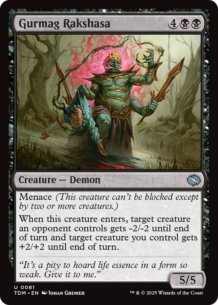 Gurmag Rakshasa [Tarkir: Dragonstorm] | Gaming Infinity