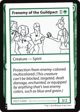 Frenemy of the Guildpact (2021 Edition) [Mystery Booster Playtest Cards] | Gaming Infinity