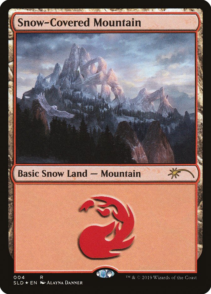 Snow-Covered Mountain (004) [Secret Lair Drop Series] | Gaming Infinity