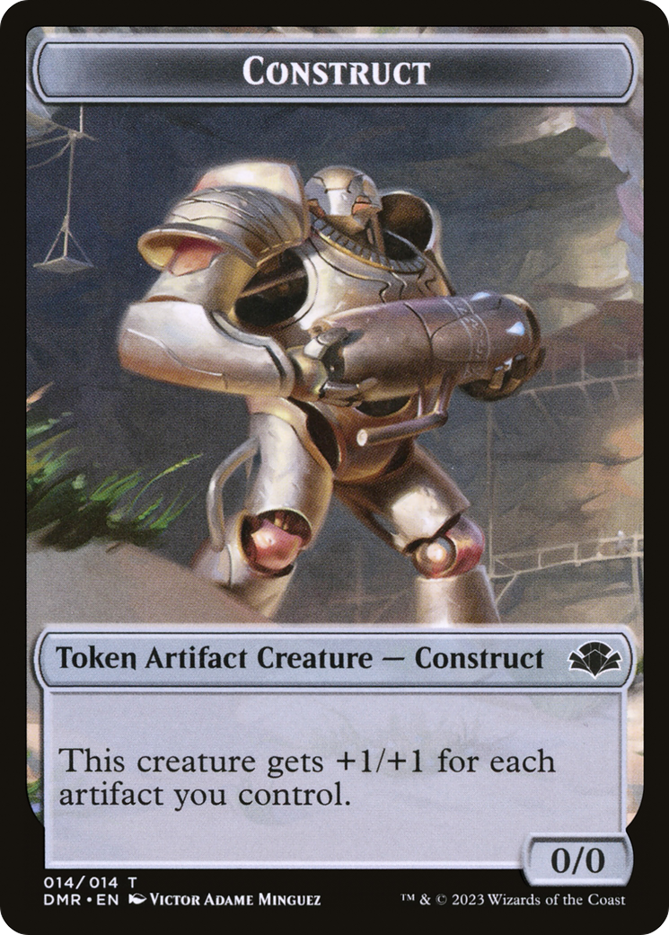 Construct Token [Dominaria Remastered Tokens] | Gaming Infinity