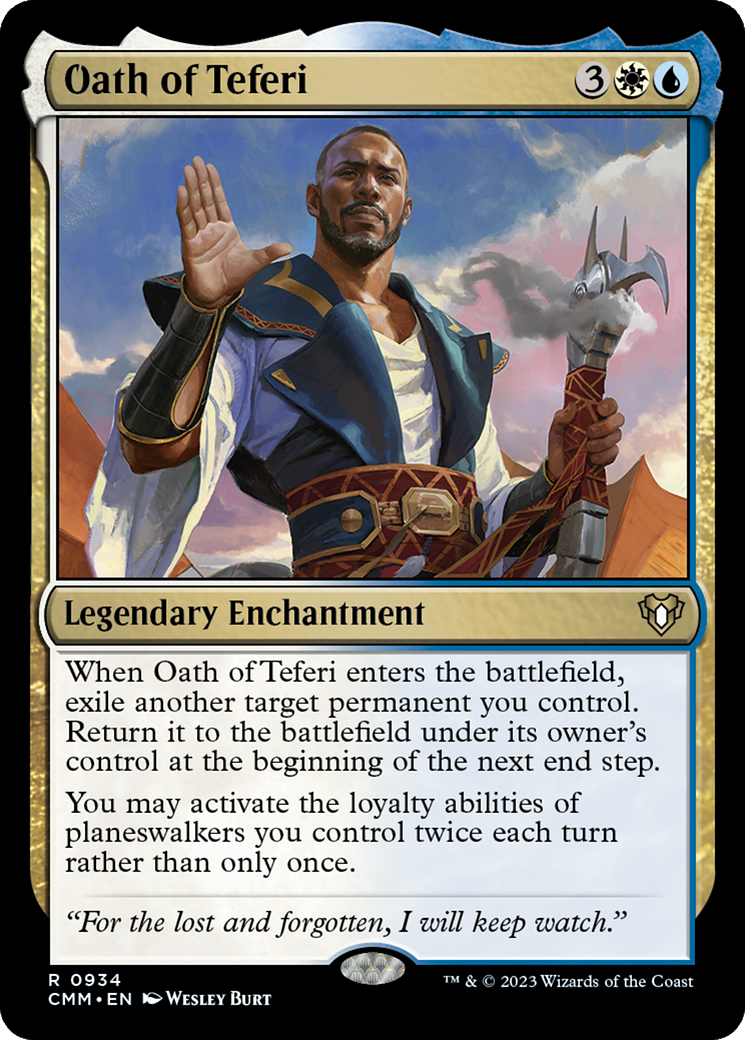 Oath of Teferi [Commander Masters] | Gaming Infinity