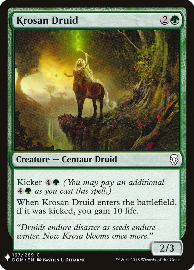 Krosan Druid [Mystery Booster] | Gaming Infinity