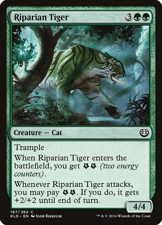 Riparian Tiger [Kaladesh] | Gaming Infinity
